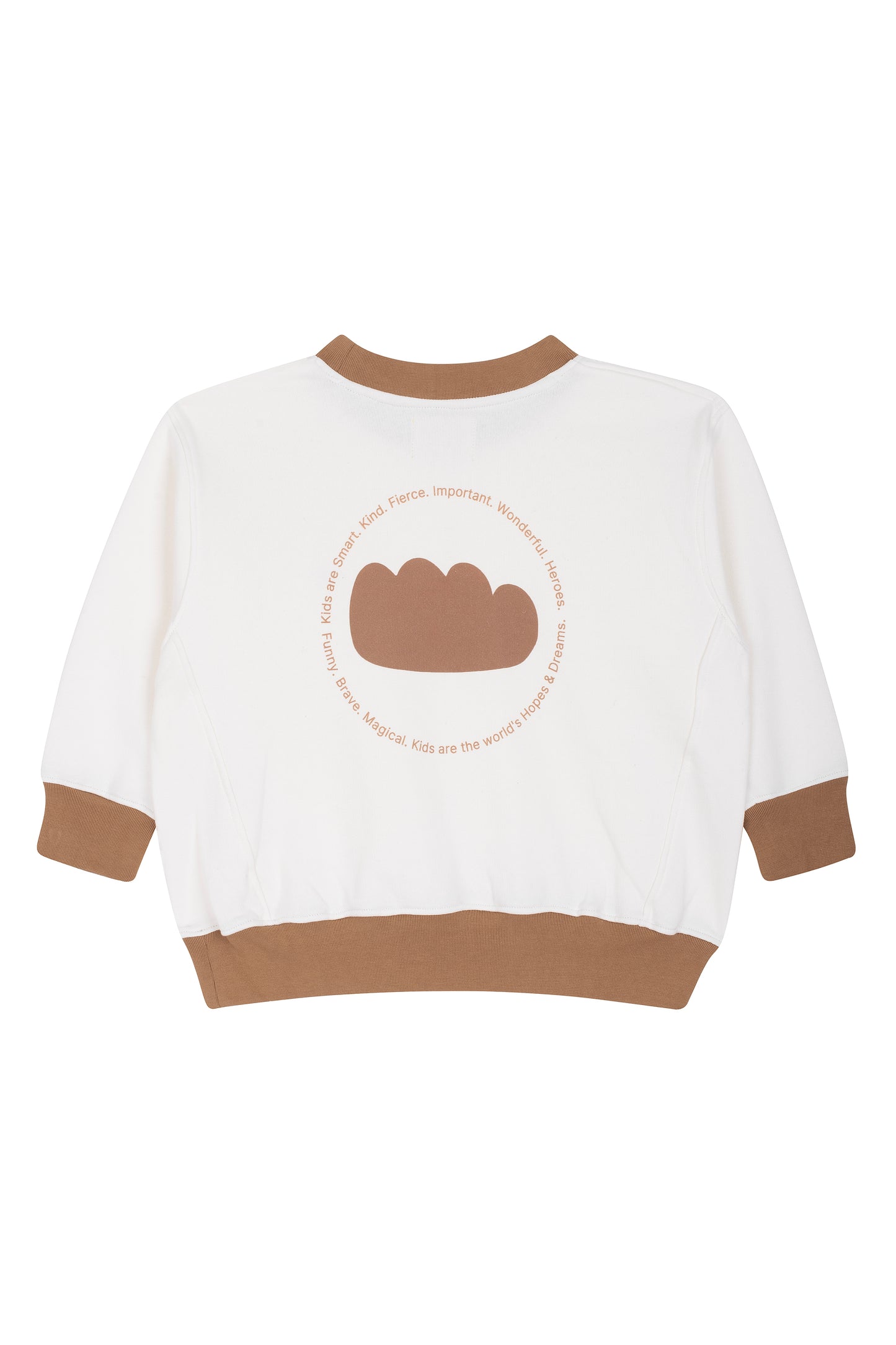 Coffee and Milk oversized sweatshirt