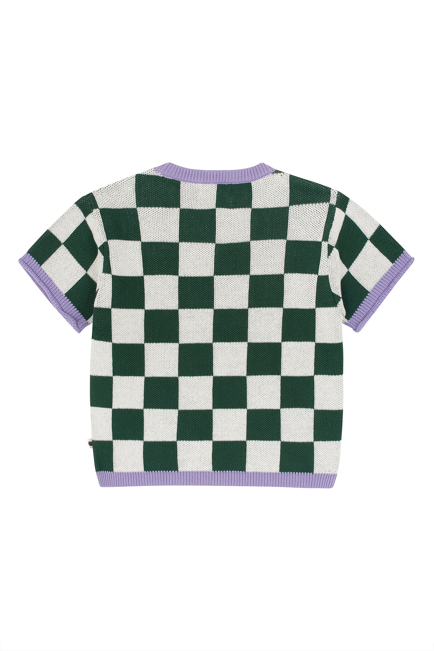 'No buttons, Julia.' knit t-shirt