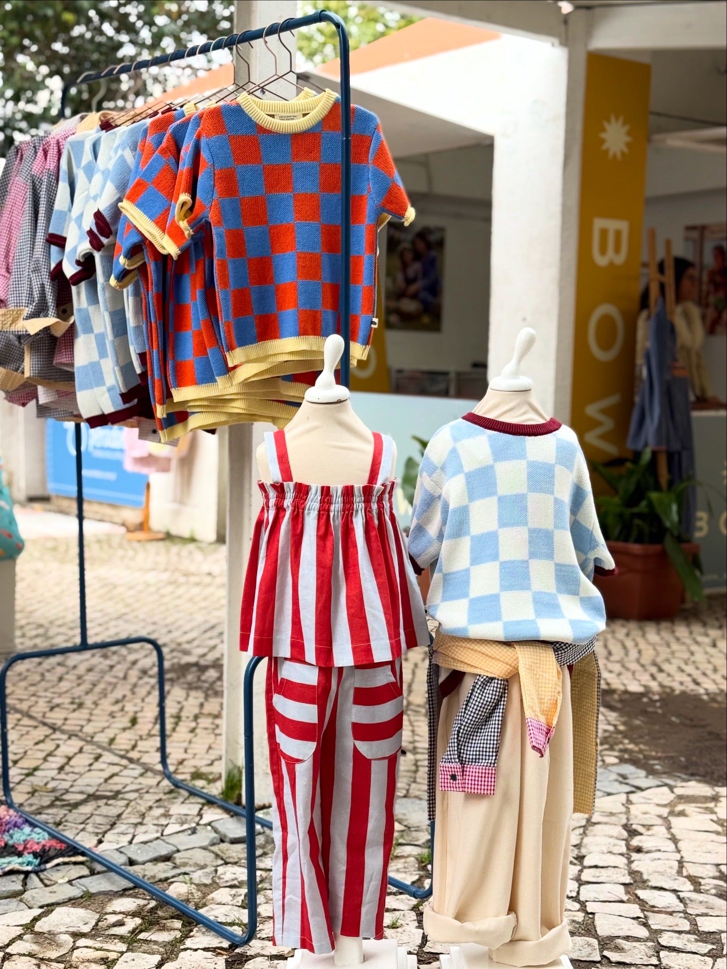 Bug Brick road trousers in Poppy skies