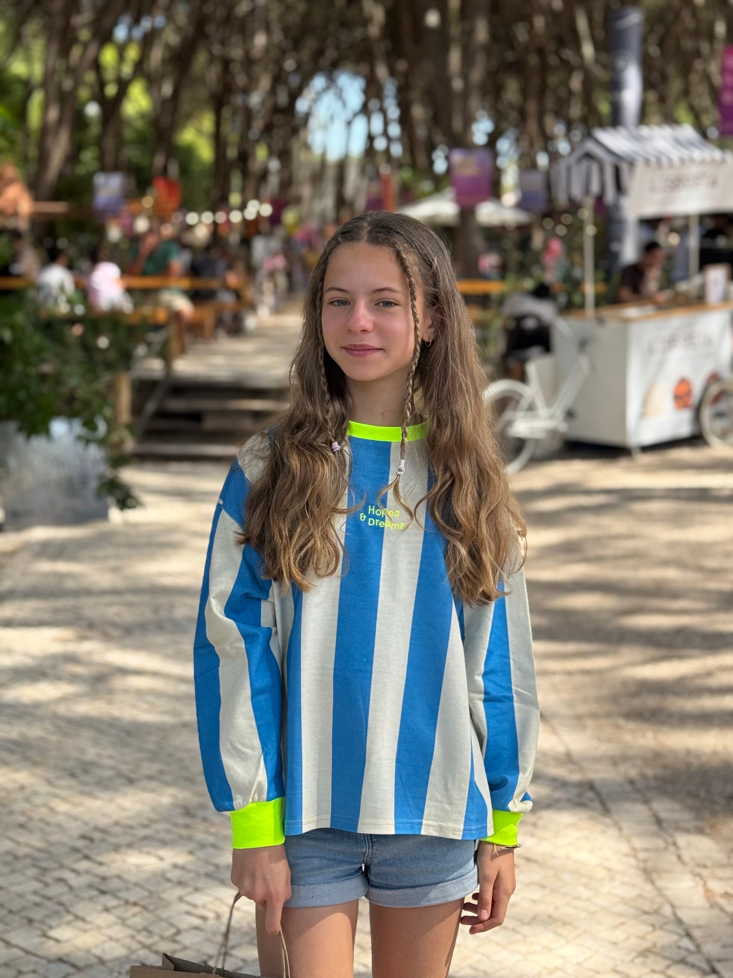 After beach Sweatshirt in ocean