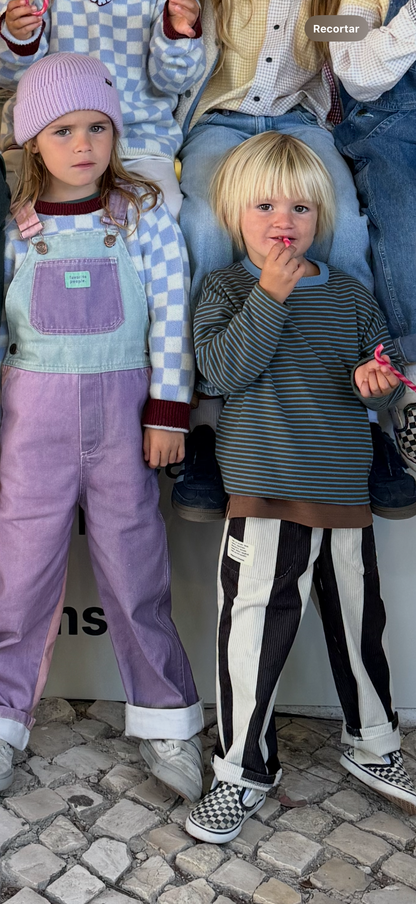 Big brick road trousers goes black