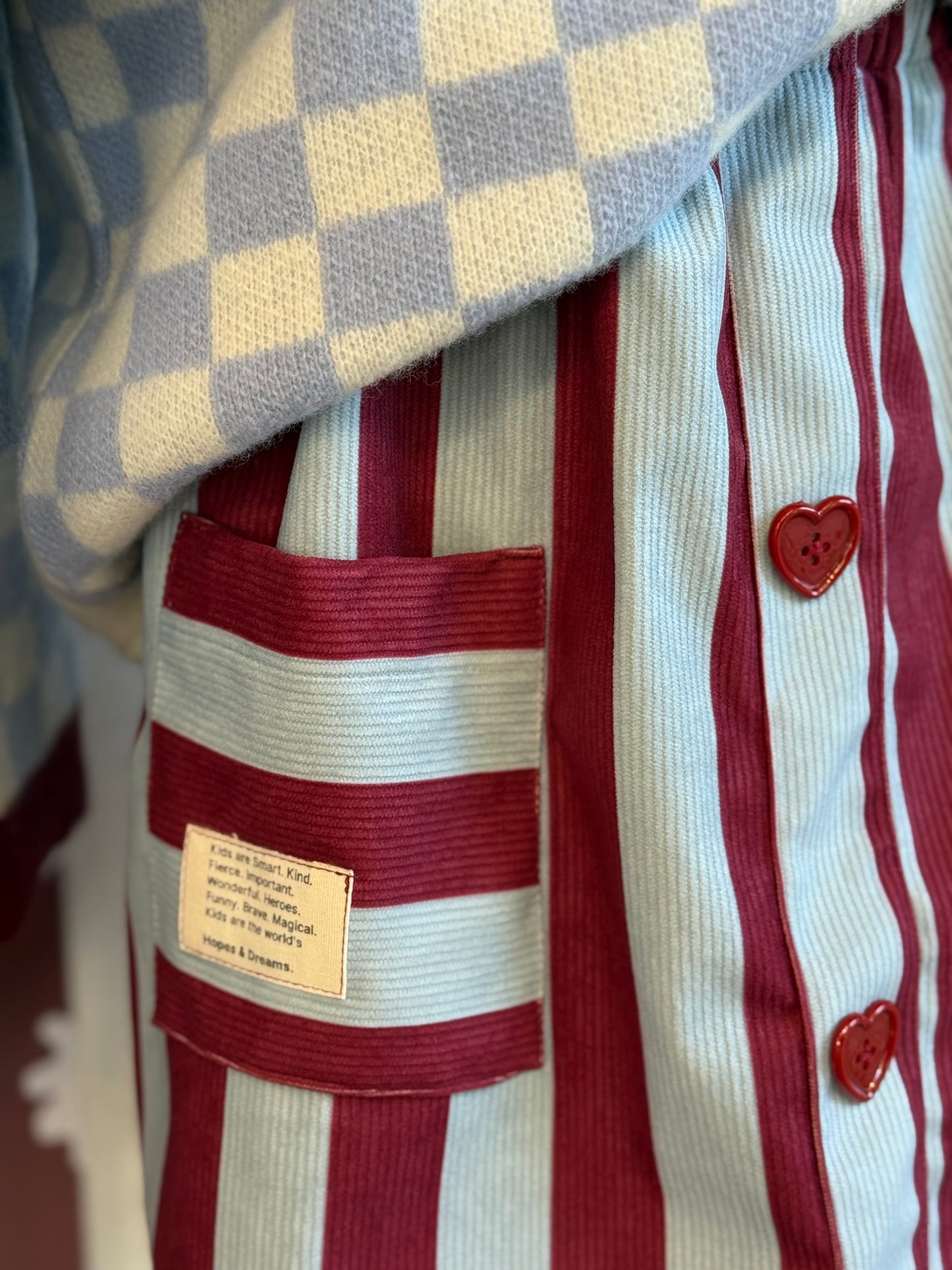 Blue Skies and Warm Hearts Skirt