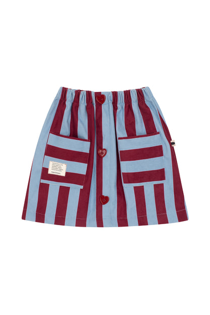 Blue Skies and Warm Hearts Skirt